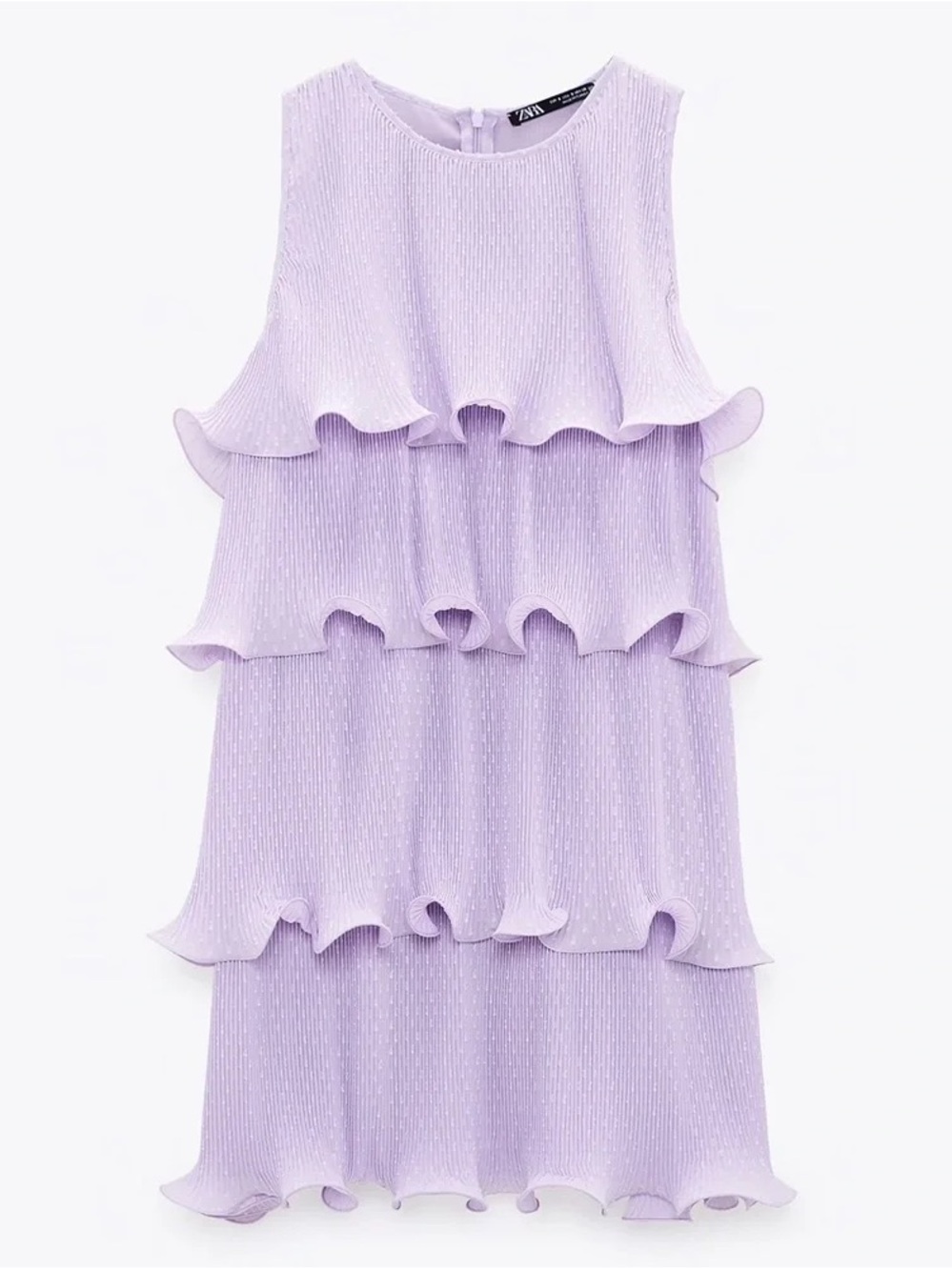 Zara Tier Ruffle Dress